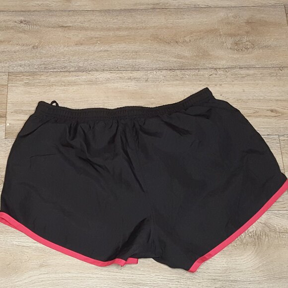 Black & Pink Athletic Shorts - Picture 3 of 3